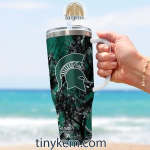 Michigan State Spartans Realtree Hunting 40oz Tumbler2B3 W7Qw7