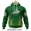 Montreal Canadiens Shamrocks Customized Hoodie, Tshirt: Gift for St Patrick’s Day