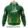 Los Angeles Kings Shamrocks Customized Hoodie, Tshirt: Gift for St Patrick’s Day