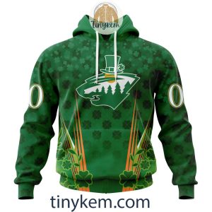 Minnesota Wild Hoodie, Tshirt With Personalized Design For St. Patrick Day