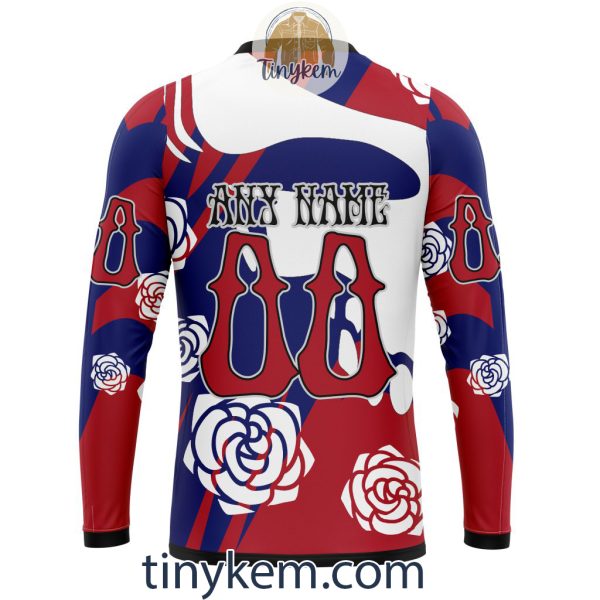 Montreal Canadiens Customized Hoodie, Tshirt With Gratefull Dead Skull Design