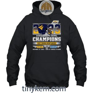 Mountaineers Dukes Mayo Bowl Champions 2023 Shirt2B2 H4hSJ