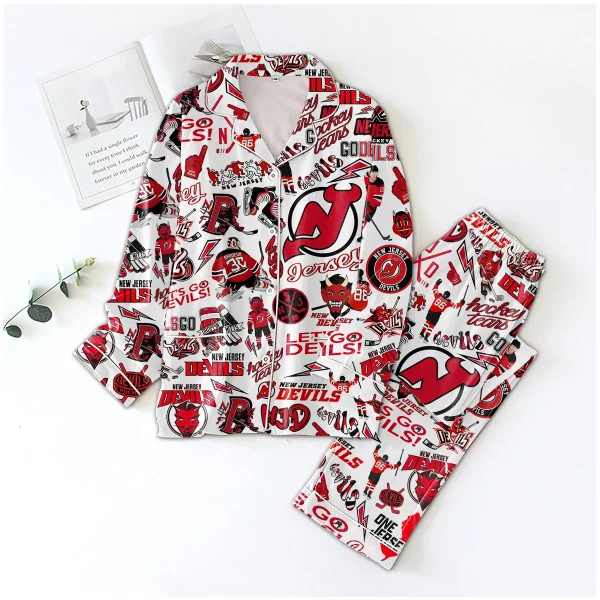 New Jersey Devils Icons Bundle Pajamas Set