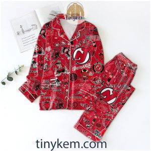 New Jersey Devils Icons Bundle Pajamas Set2B2 Pvwyi