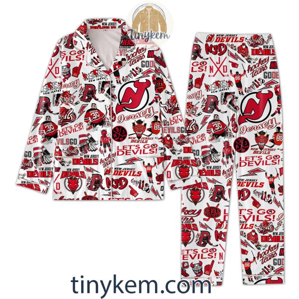 New Jersey Devils Icons Bundle Pajamas Set
