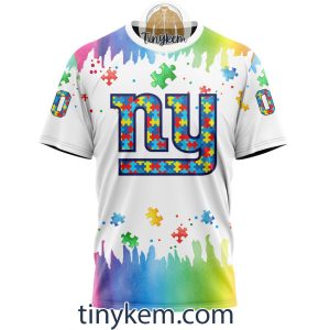 New York Giants Autism Tshirt Hoodie With Customized Design For Awareness Month2B6 MMkkQ