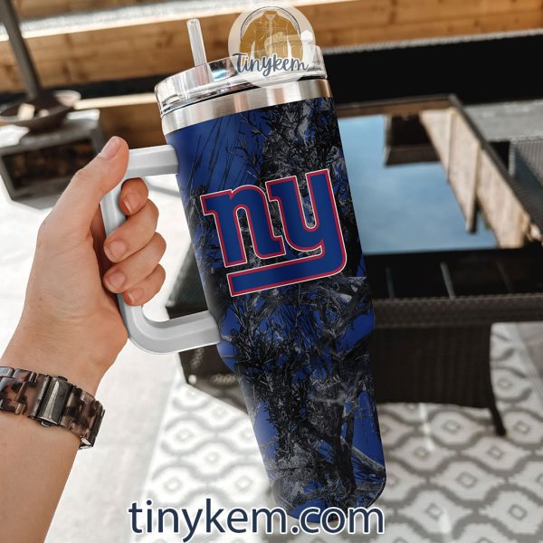 New York Giants Realtree Hunting 40oz Tumbler