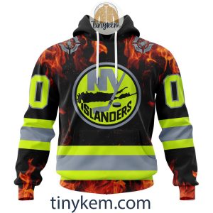 New York Islanders With Special Northern Light Design 3D Hoodie, Tshirt