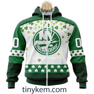 New York Islanders Hoodie Tshirt With Personalized Design For St Patrick Day2B2 vxjbh
