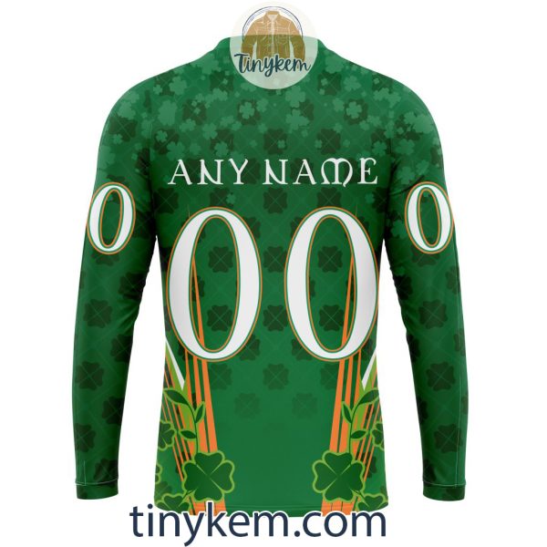 New York Islanders Shamrocks Customized Hoodie, Tshirt: Gift for St Patrick’s Day