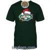 Las Vegas Raiders With Santa Hat And Christmas Light Shirt