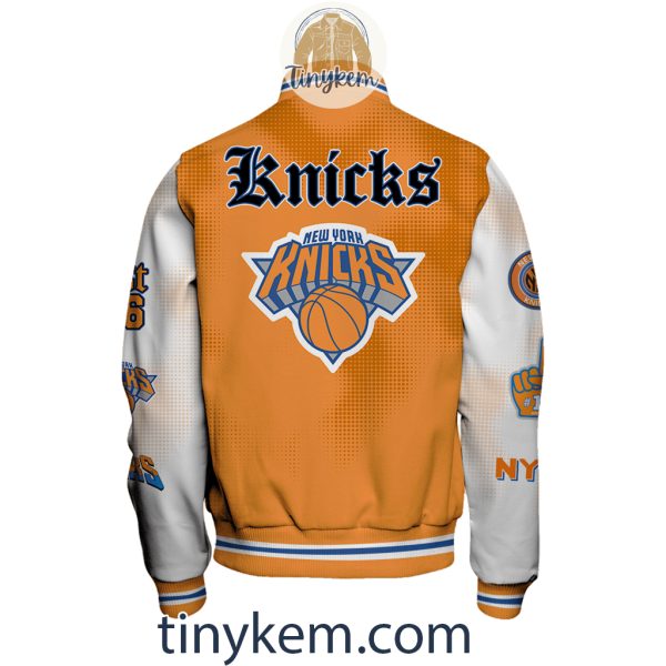 New York Knicks Baseball Jacket