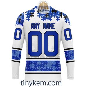 New York Rangers Autism Awareness Customized Hoodie Tshirt Sweatshirt2B5 KBC8y