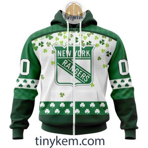 New York Rangers Hoodie Tshirt With Personalized Design For St Patrick Day2B2 Hjt8Z