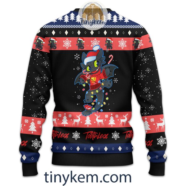 Night Fury Toothless Ugly Christmas Sweater