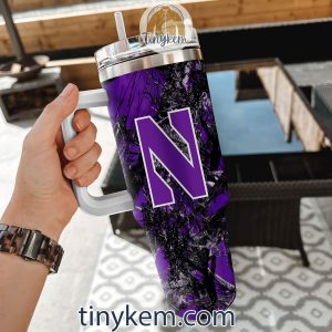 Northwestern Wildcats Realtree Hunting 40oz Tumbler2B2 Igiso