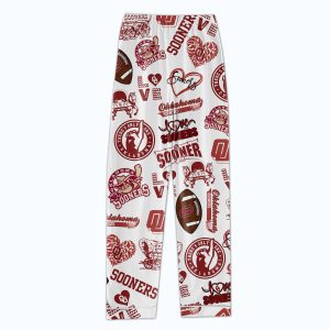 OK Sooners Pajamas Set Lets Go Oklahoma2B4 efCZM