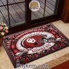 Ohio State Buckeyes Stained Glass Design Doormat