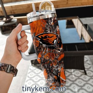 Oregon State Beavers Realtree Hunting 40oz Tumbler