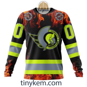 Ottawa Senators Firefighters Customized Hoodie Tshirt Sweatshirt2B4 odPuo