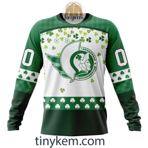 Ottawa Senators Hoodie Tshirt With Personalized Design For St Patrick Day2B4 aRjsN