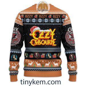Ozzy Osbourne Customized Ugly Christmas Sweater2B3 2u0lT