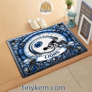 Penn State Nittany Lions Stained Glass Design Doormat2B2 7PnFR