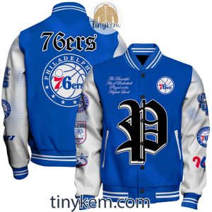 Philadelphia 76ers Baseball Jacket