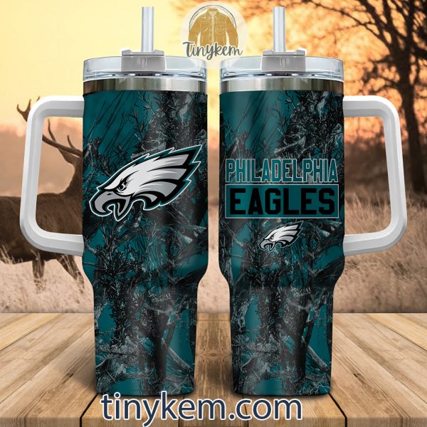 Philadelphia Eagles Realtree Hunting 40oz Tumbler