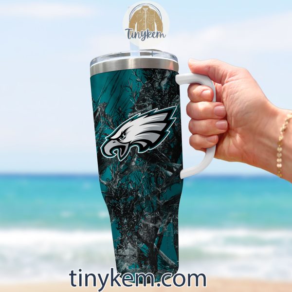 Philadelphia Eagles Realtree Hunting 40oz Tumbler