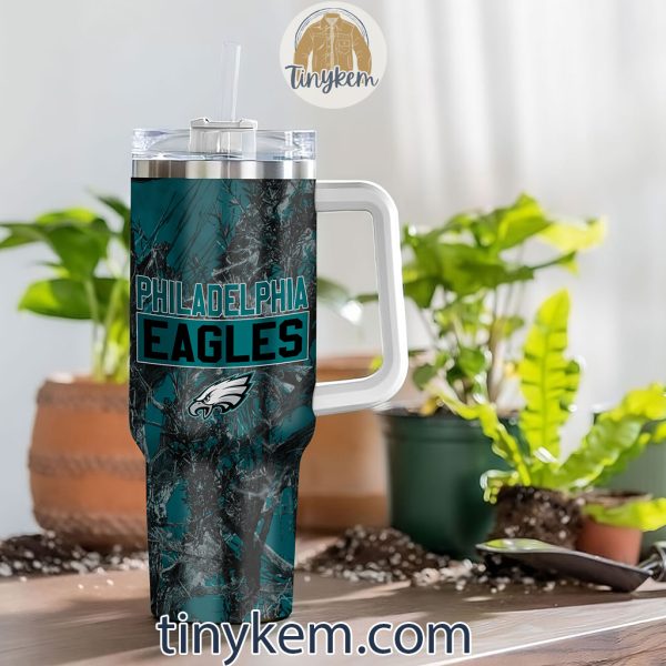 Philadelphia Eagles Realtree Hunting 40oz Tumbler