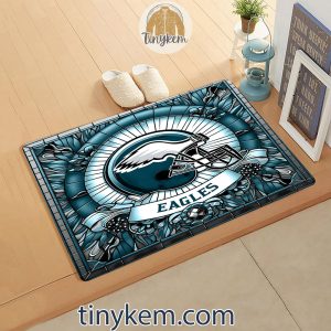 Philadelphia Eagles Stained Glass Design Doormat2B2 3pVQn