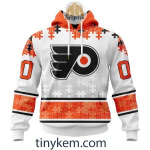 Philadelphia Flyers Autism Awareness Customized Hoodie, Tshirt, Sweatshirt