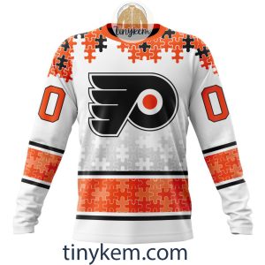Philadelphia Flyers Autism Awareness Customized Hoodie Tshirt Sweatshirt2B4 llt2p