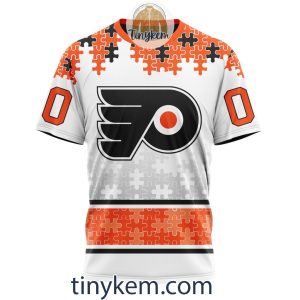 Philadelphia Flyers Autism Awareness Customized Hoodie Tshirt Sweatshirt2B6 18Mx4