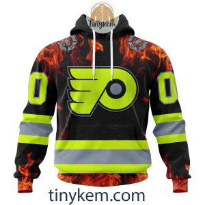 Philadelphia Flyers Firefighters Customized Hoodie, Tshirt, Sweatshirt