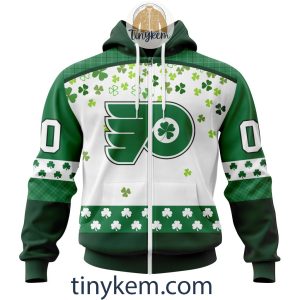 Philadelphia Flyers Hoodie Tshirt With Personalized Design For St Patrick Day2B2 RQYSn