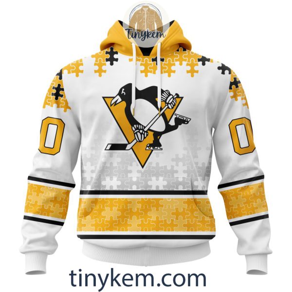 Pittsburgh Penguins Autism Awareness Customized Hoodie, Tshirt, Sweatshirt