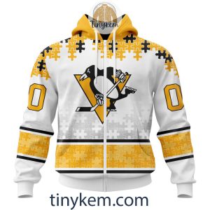 Pittsburgh Penguins Autism Awareness Customized Hoodie Tshirt Sweatshirt2B2 HbIQ3