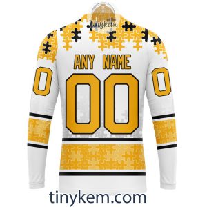 Pittsburgh Penguins Autism Awareness Customized Hoodie Tshirt Sweatshirt2B5 KztN7