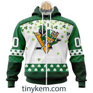 Pittsburgh Penguins Hoodie Tshirt With Personalized Design For St Patrick Day2B2 v7ZLR