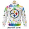 San Francisco 49ers Autism Tshirt, Hoodie With Customized Design For Awareness Month
