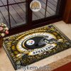 Pittsburgh Panthers Stained Glass Design Doormat