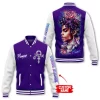 Prince Purple Customized Baseball Jacket