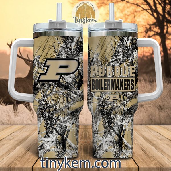 Purdue Boilermakers Realtree Hunting 40oz Tumbler