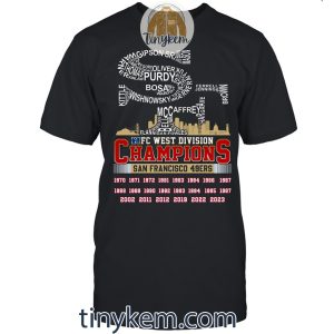 San Francisco 49ers Champions Super Bowl 2024 Tshirt