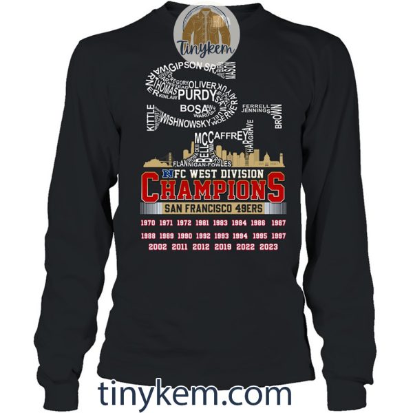 San Francisco 49ers NFC Champions 2023 Tshirt