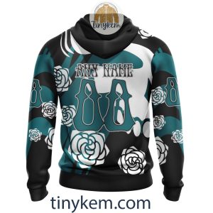 San Jose Sharks Customized Hoodie Tshirt With Gratefull Dead Skull Design2B3 fsNjt