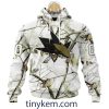 Philadelphia Flyers Customized Hoodie, Tshirt With White Winter Hunting Camo Design