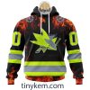 Seattle Kraken Firefighters Customized Hoodie, Tshirt, Sweatshirt